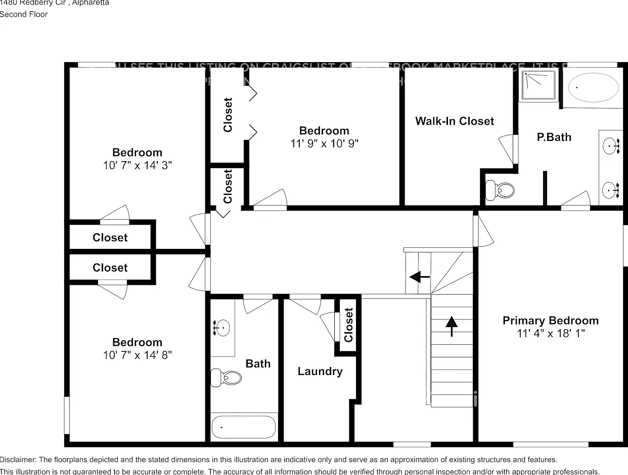 1480 Redberry Cir Alpharetta, GA 30004 — Photo 3