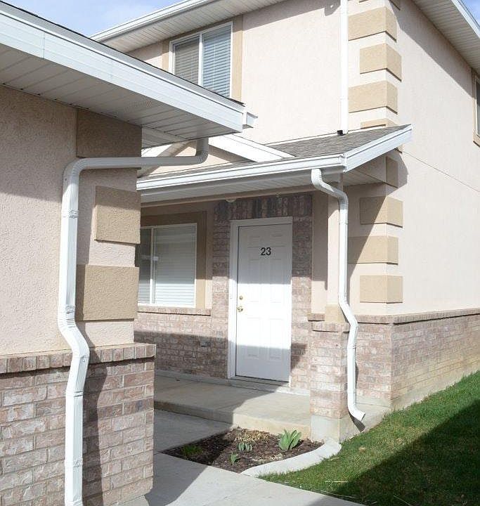front of townhouse