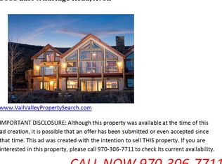 5685 Wildridge Rd E #W, Avon, CO 81620