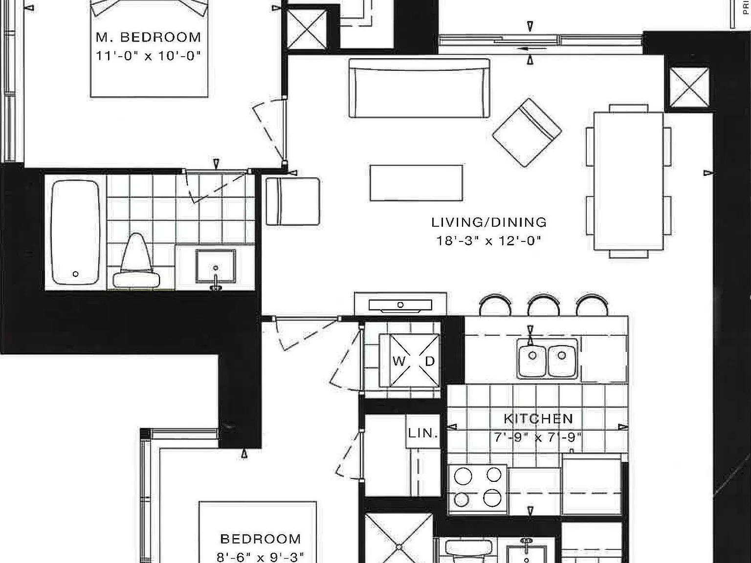 2 bed, $2,950 — Photo 2