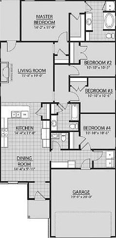Quincy II H - Open Floor Plan - DSLD Homes