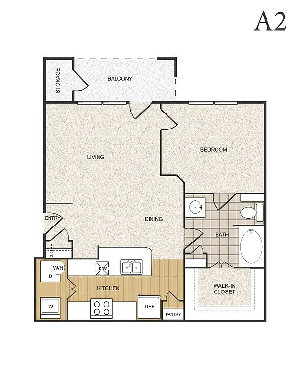 Floor plan A2