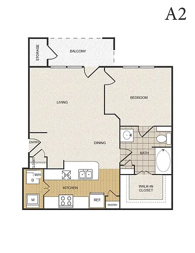 Floor plan A2
