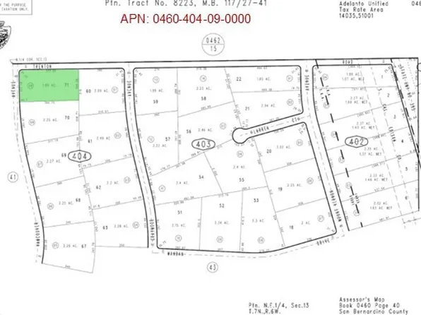 Trenton Rd Lot 71, Adelanto, CA 92301