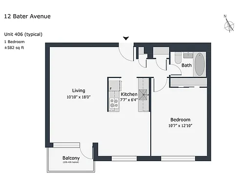 Floor plan 50039A-406
