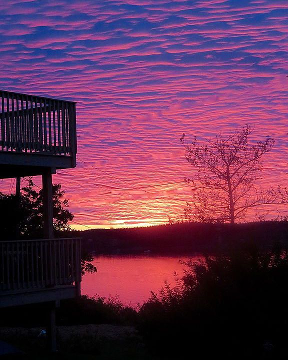  Sunsets from the decks.