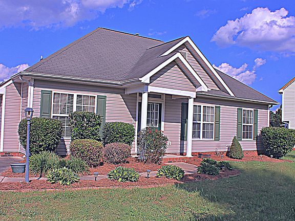 Mature landscaping