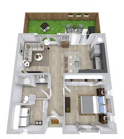 Floor plan The Alcove