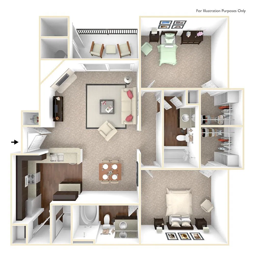 Floor plan B3