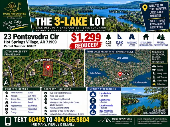 Pontevedra Cir, Hot Springs Village, AR 71909