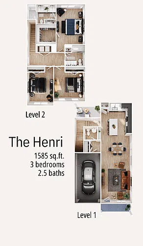 Floor plan The Henri