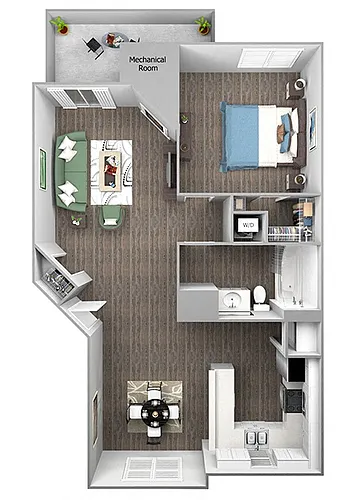 Floor plan A2 (Newberry)