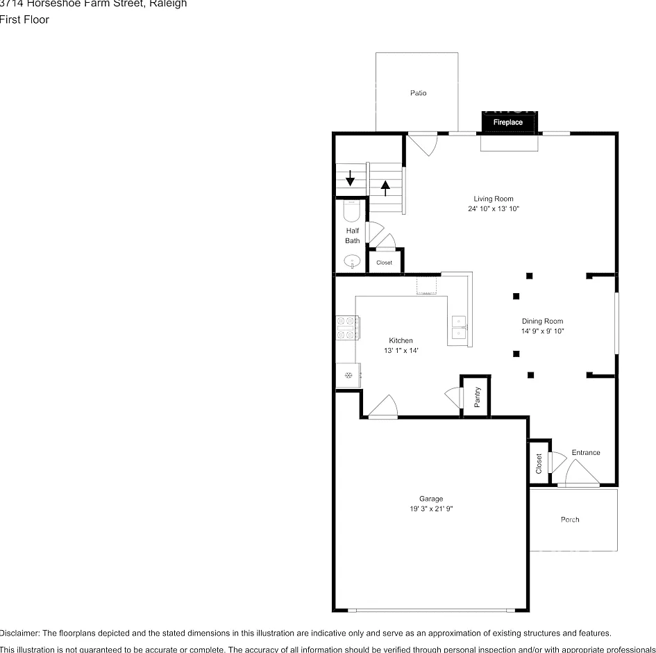 3714 Horseshoe Farm St Raleigh, NC 27610 — Photo 2