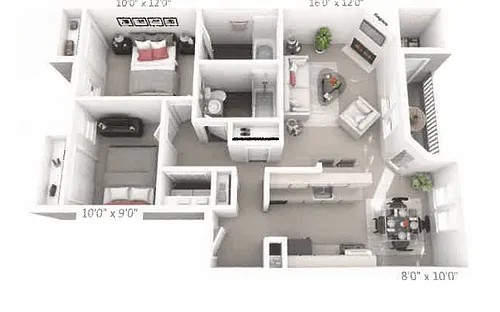 Floor plan B2