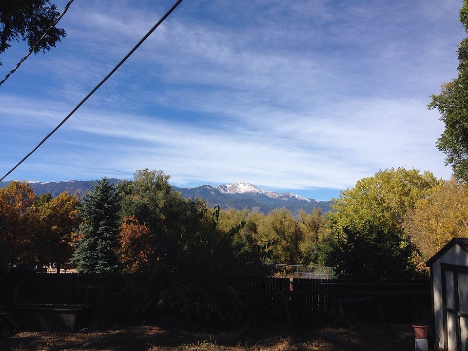 View of Pikes Peak from back