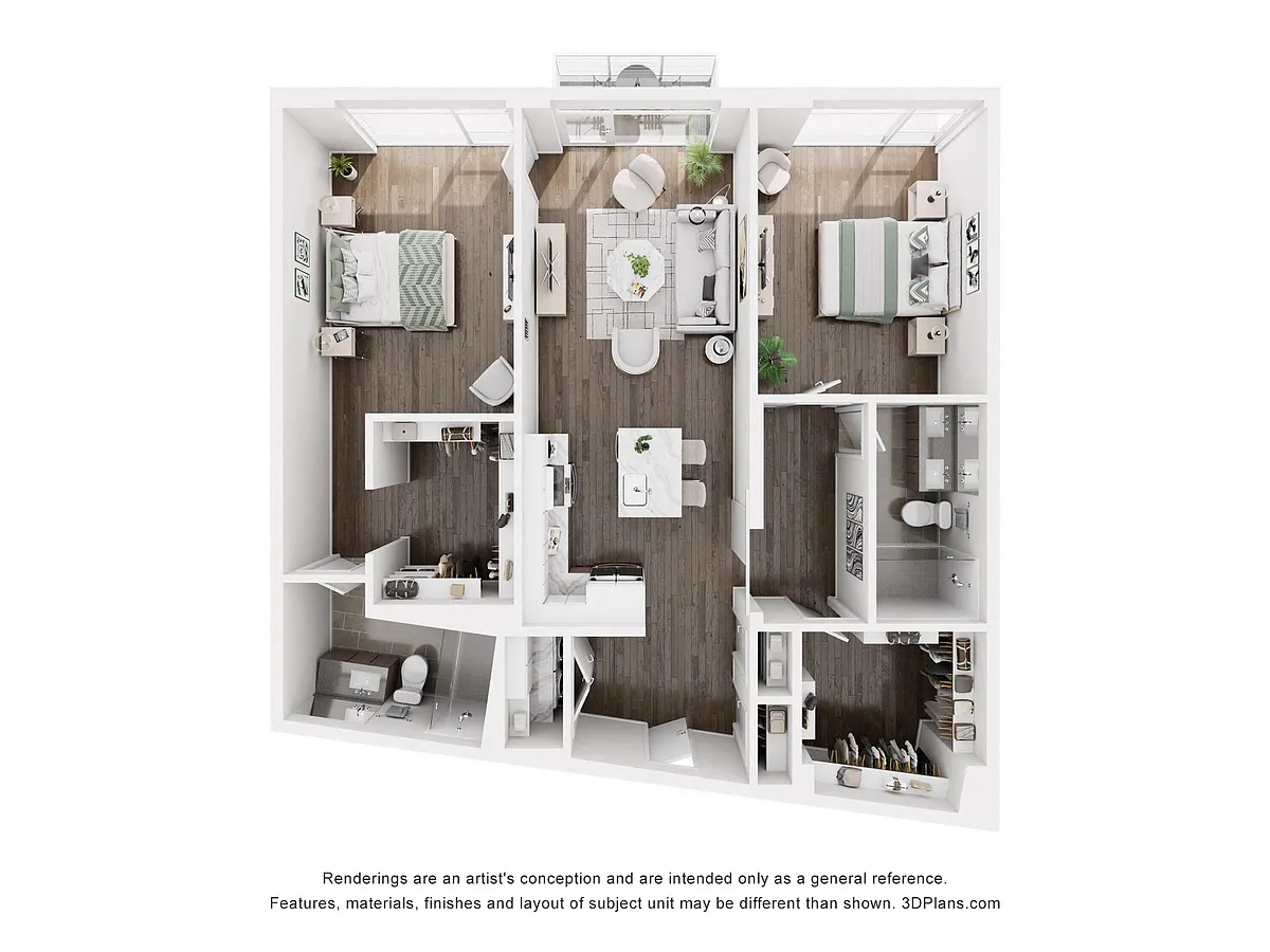 Floor plan 2 BEDROOM-2