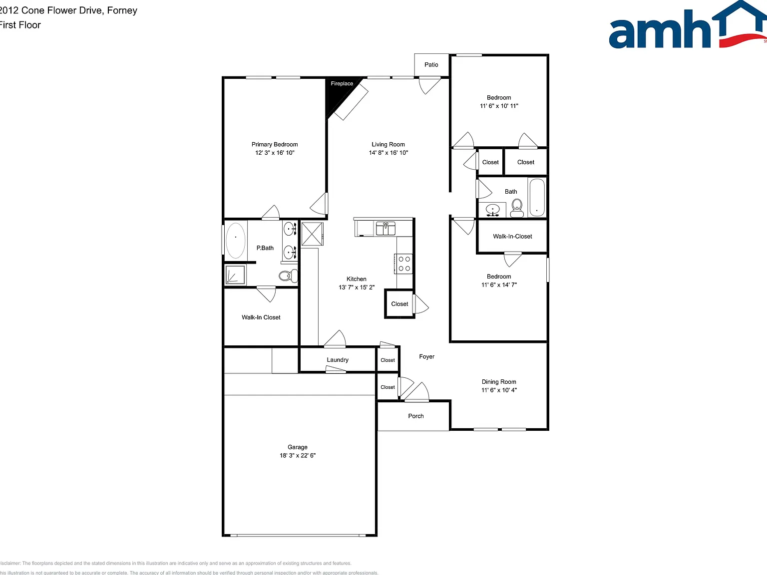 3 bed, 2.0 bath, 1553 sqft, $2,020 — Photo 2