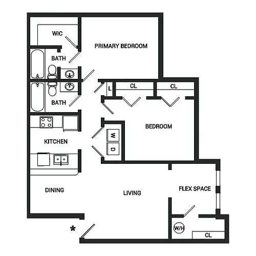 Floor plan B3