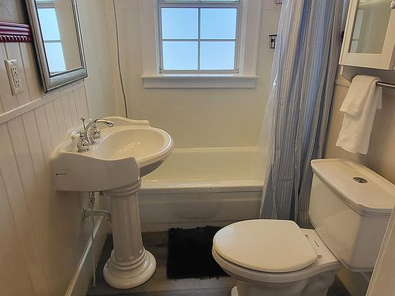 Bathroom from hallway