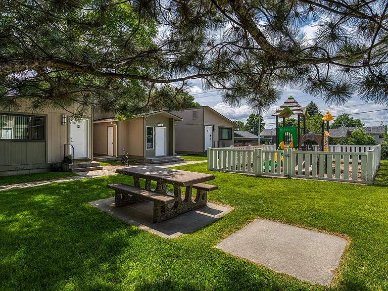 Picnic Area at Rose Park Plaza