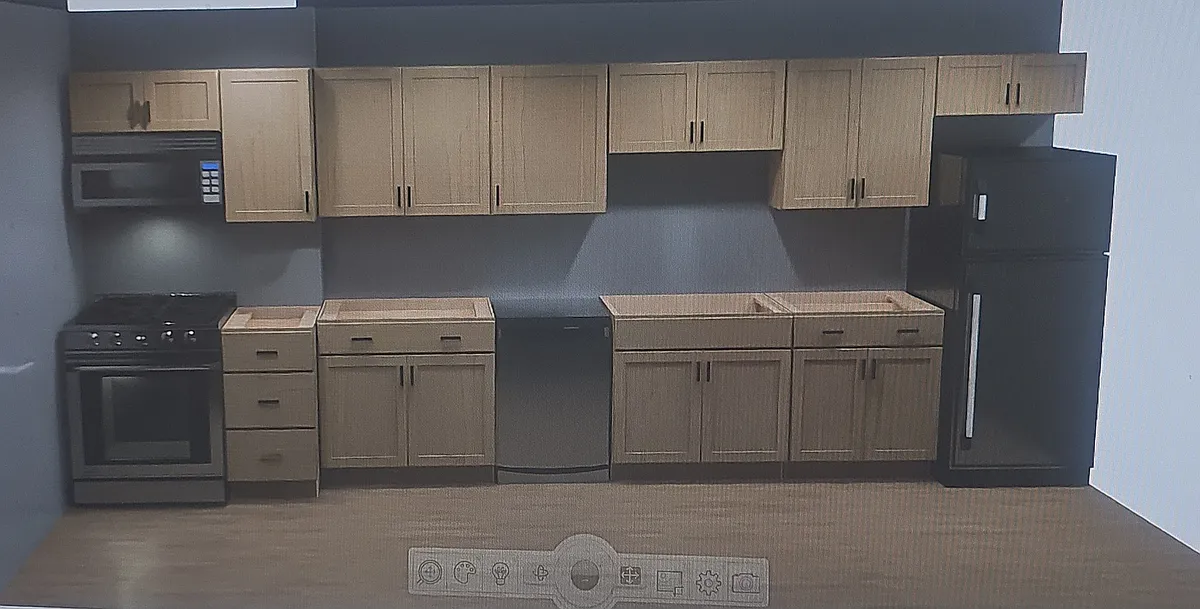 Actual Kitchen Layout - 188 N Main St #B