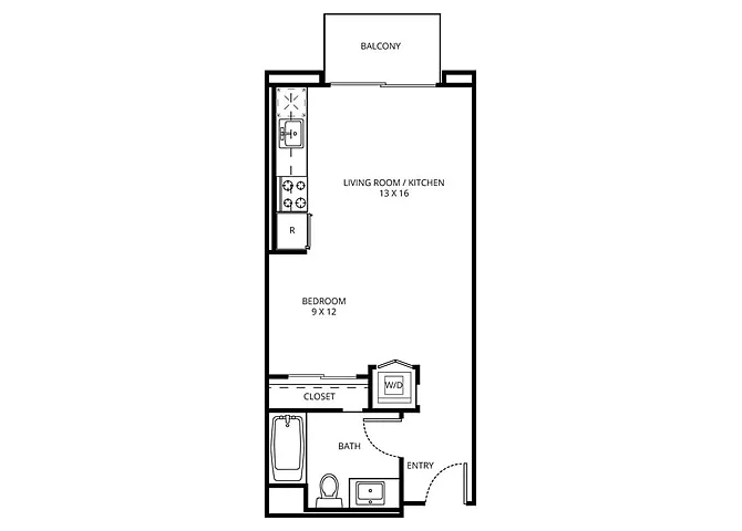 Floor plan Studio A-4