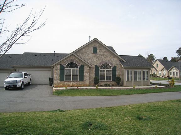 Side View - 2 car garage
