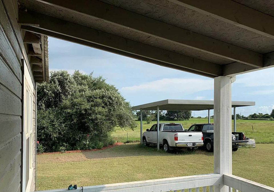 Covered parking.