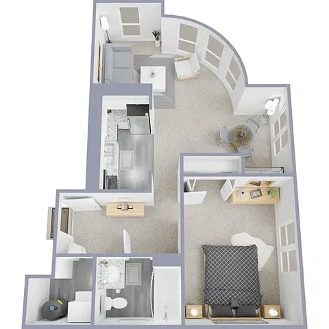 Floor plan Washington Skyview