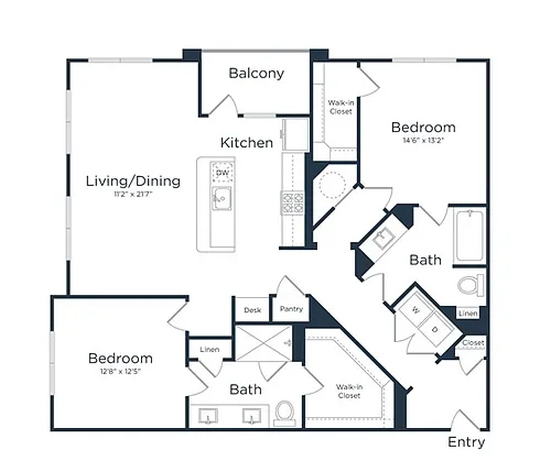Floor plan B2