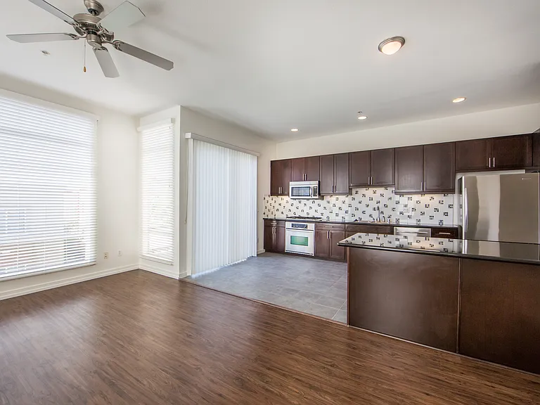 Kitchen + Living Room
