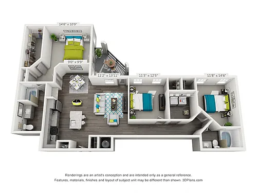 Floor plan Vivid