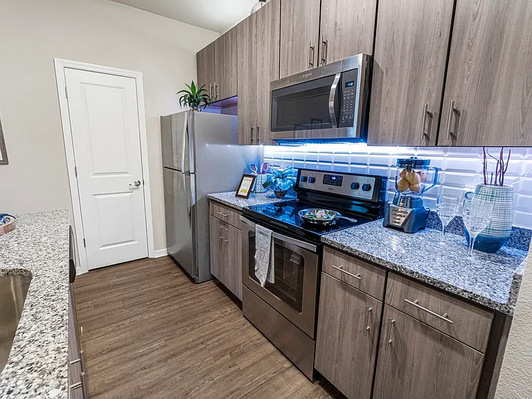 Tons of cabinet and counter space for your kitchen