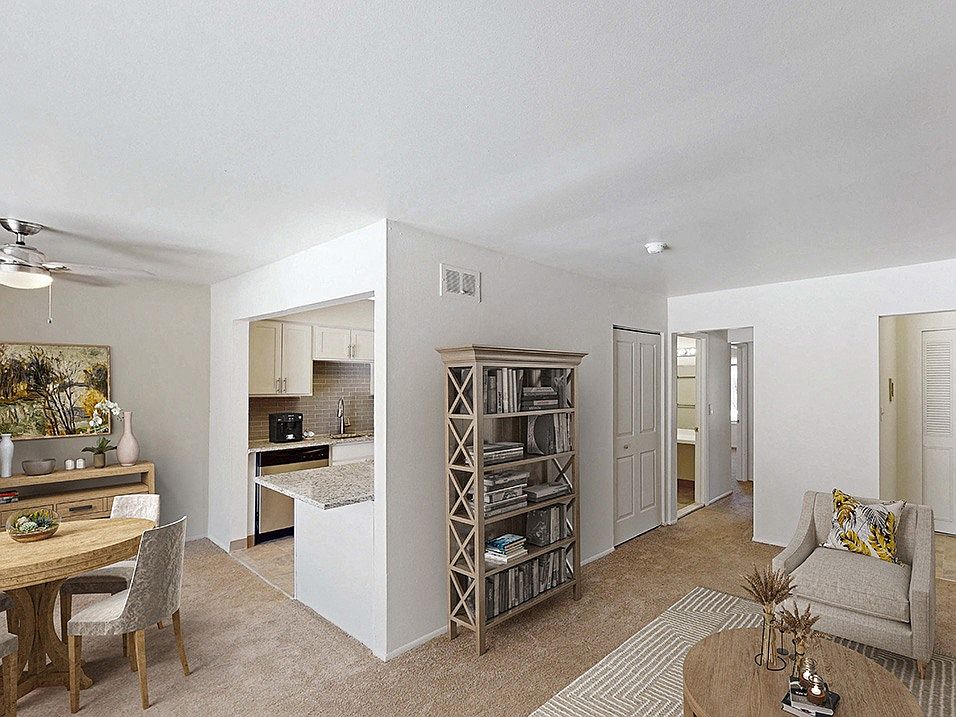 Carpeted Living Area