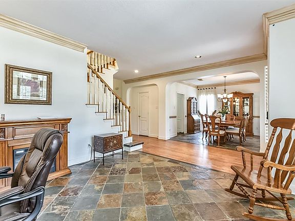 This room is open to the entry and dining room.