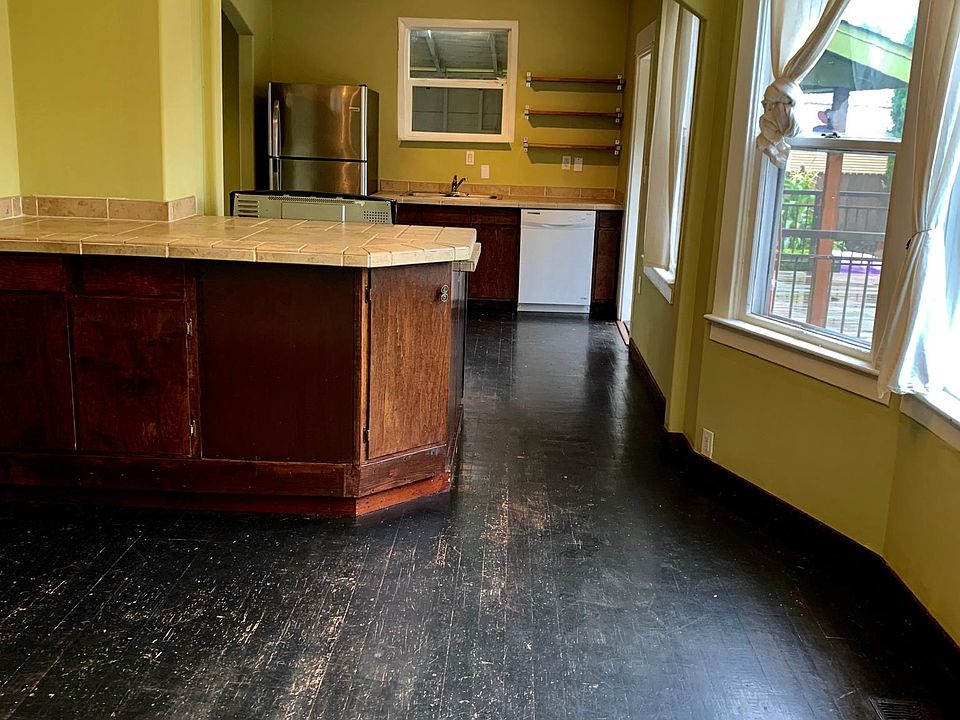 living room and kitchen