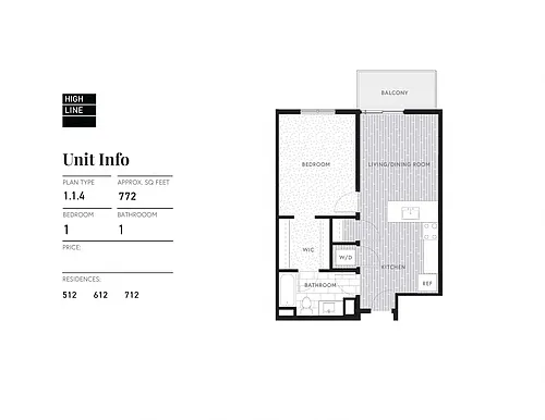 Floor plan HL1.1.4