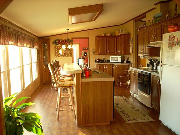 Cozy, warm kitchen