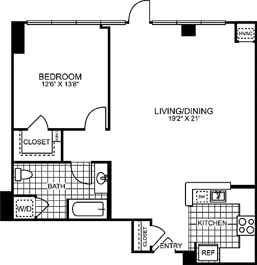 Floor plan A25