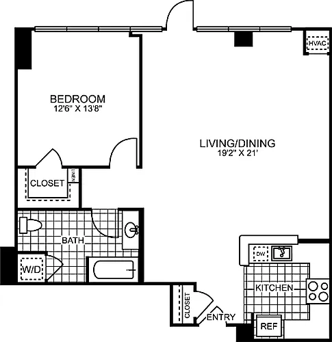 Floor plan A25