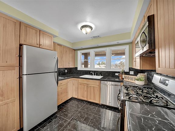 Kitchen with lots of cabinet space.