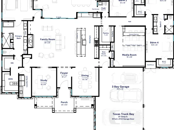 Alexandria Plan, Pecan - Build on Your Lot