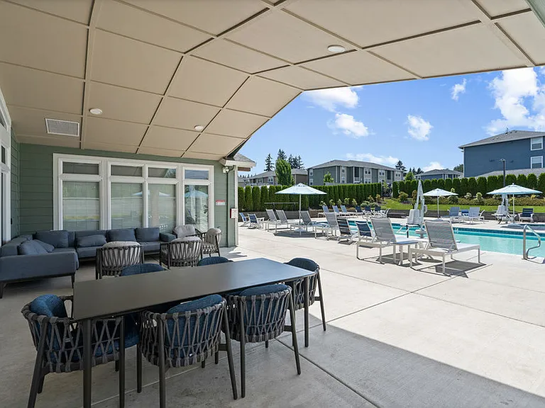 Poolside Lounge Area