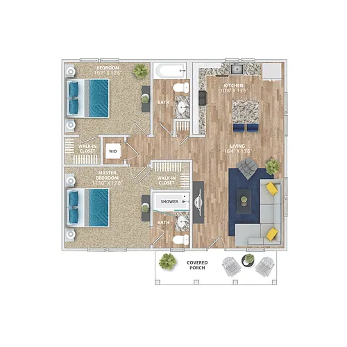 Floor plan Hatteras