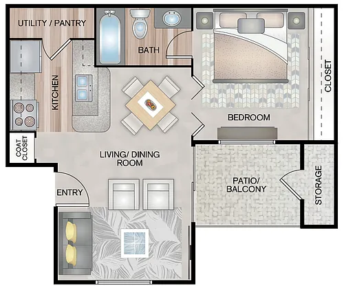 Floor plan Picasso