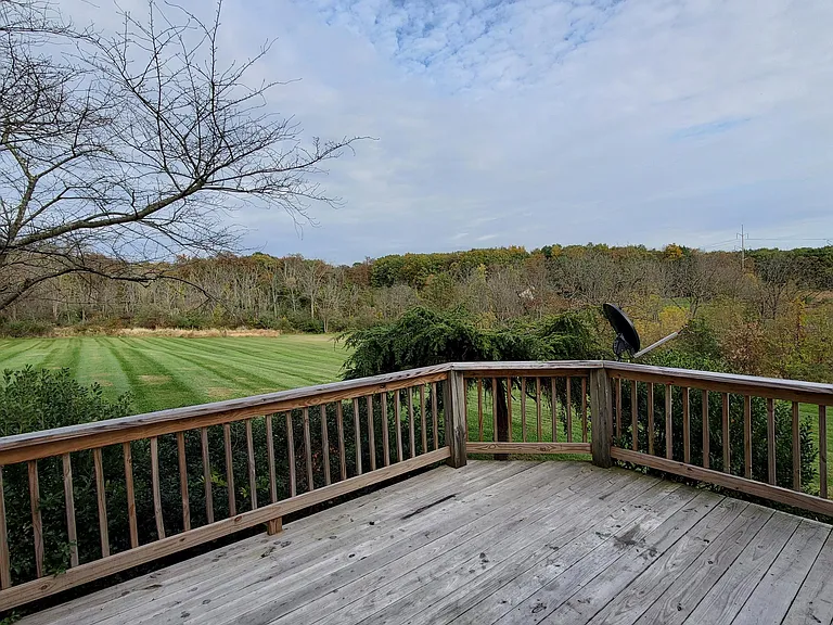 Rear open deck