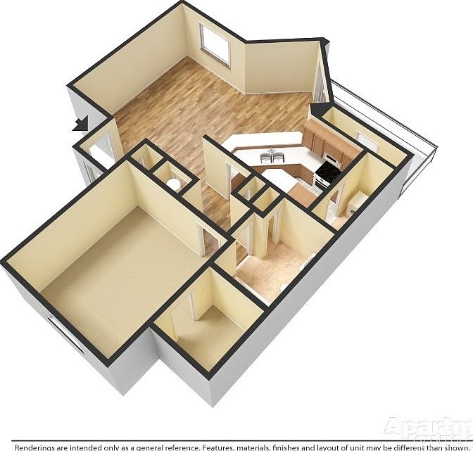 1st image of 6223 Watermark Dr APT 206