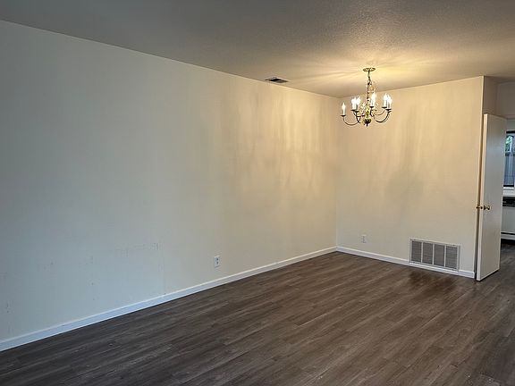 Elegant dining area.