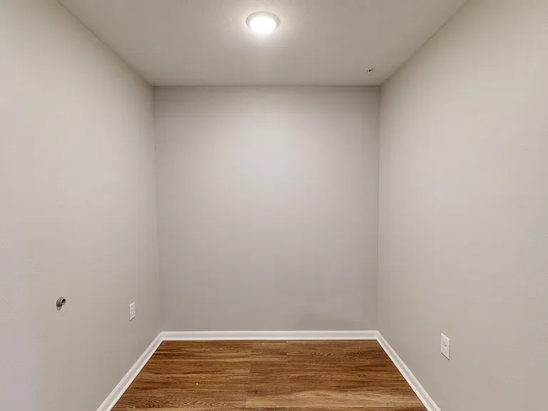 Adjacent to the front entrance and kitchen, a nook in The Hickory floor plan can serve as a designated dining room or flex space. Adjacent to the front entrance and kitchen, a nook in The Hickory floor plan can serve as a designated dining room or flex sp