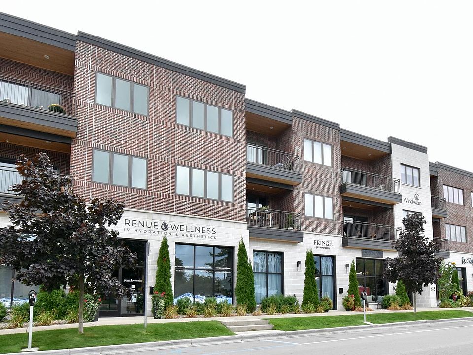607 Randolph Unit 310, Upper balcony on the left